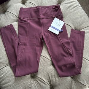 NWT GIRLS ATHLETA HIGH RISE STASH YOUR TREASURES TIGHTS!